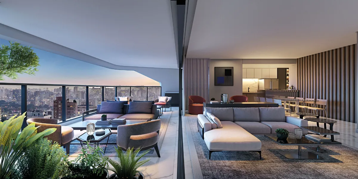 Living Terraço 196m²